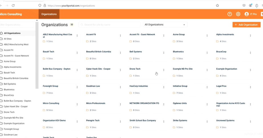 screenshot of Network Detective Pro